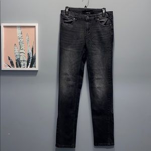 Joes Jeans Black Washed Skinny Jeans